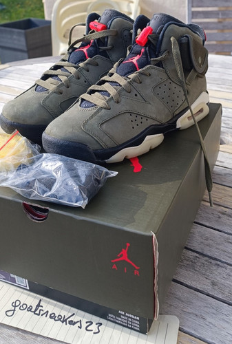 Travis scott air jordan 6 - air,