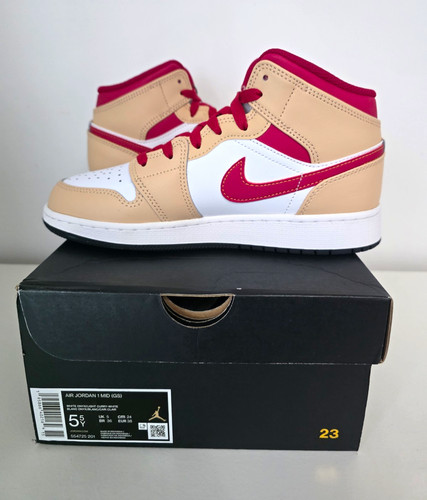 Air jordan mid - mid, white